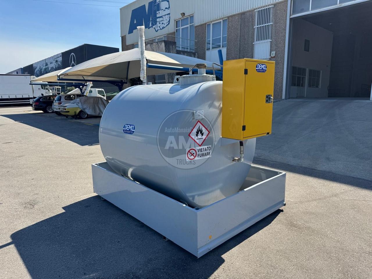 DEPÓSITO DE COMBUSTÍVEL DEMO SERBATOI 3000 LT NOVO FABRICO ITALIANO