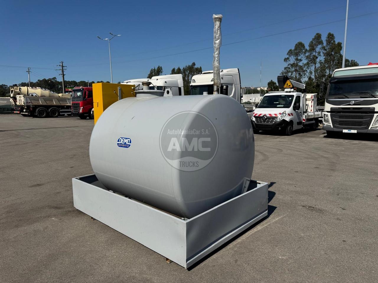 DEPÓSITO DE COMBUSTÍVEL DEMO SERBATOI 3000 LT NOVO FABRICO ITALIANO
