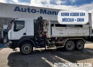 RENAULT KERAX 430DXi 6X4  BASCÚLA + GRUA