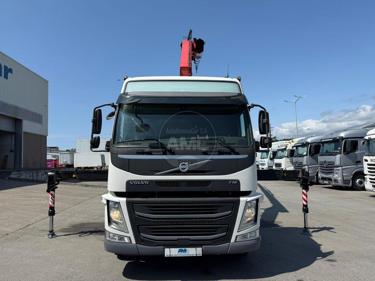 TRATOR VOLVO FM13 460 EURO6 4X2 2015 RETARDER GRUA FASSI A175