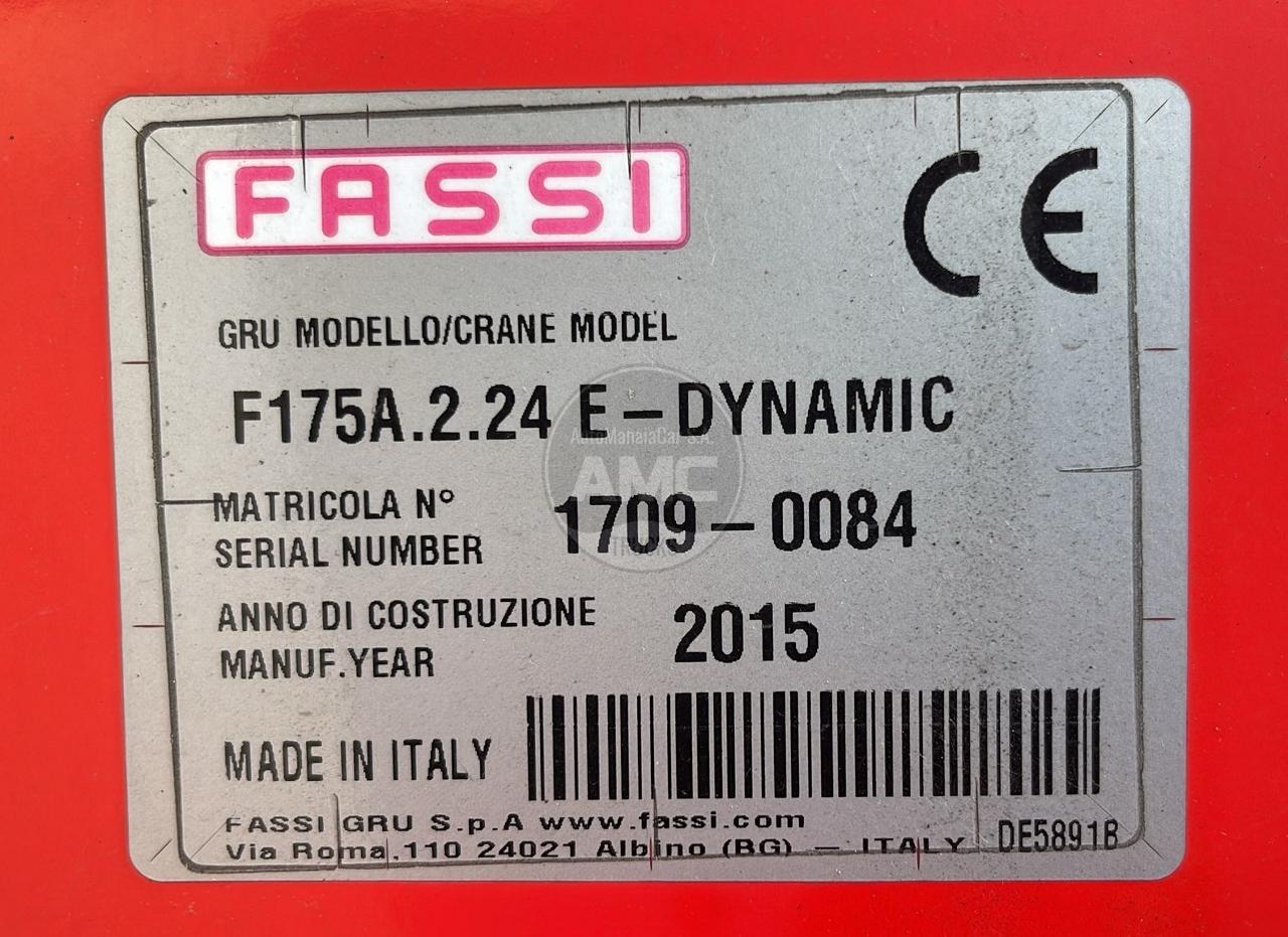TRATOR VOLVO FM13 460 EURO6 4X2 2015 RETARDER GRUA FASSI A175